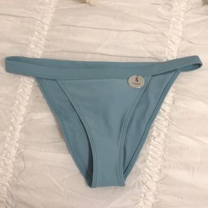 Teal swim cheeky bottoms
